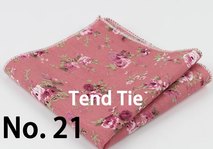 Cotton Handkerchiefs Woven Colorful Printing Flower Plaid Pocket Square Mens Casual Streak Square Pockets Handkerchief Towels