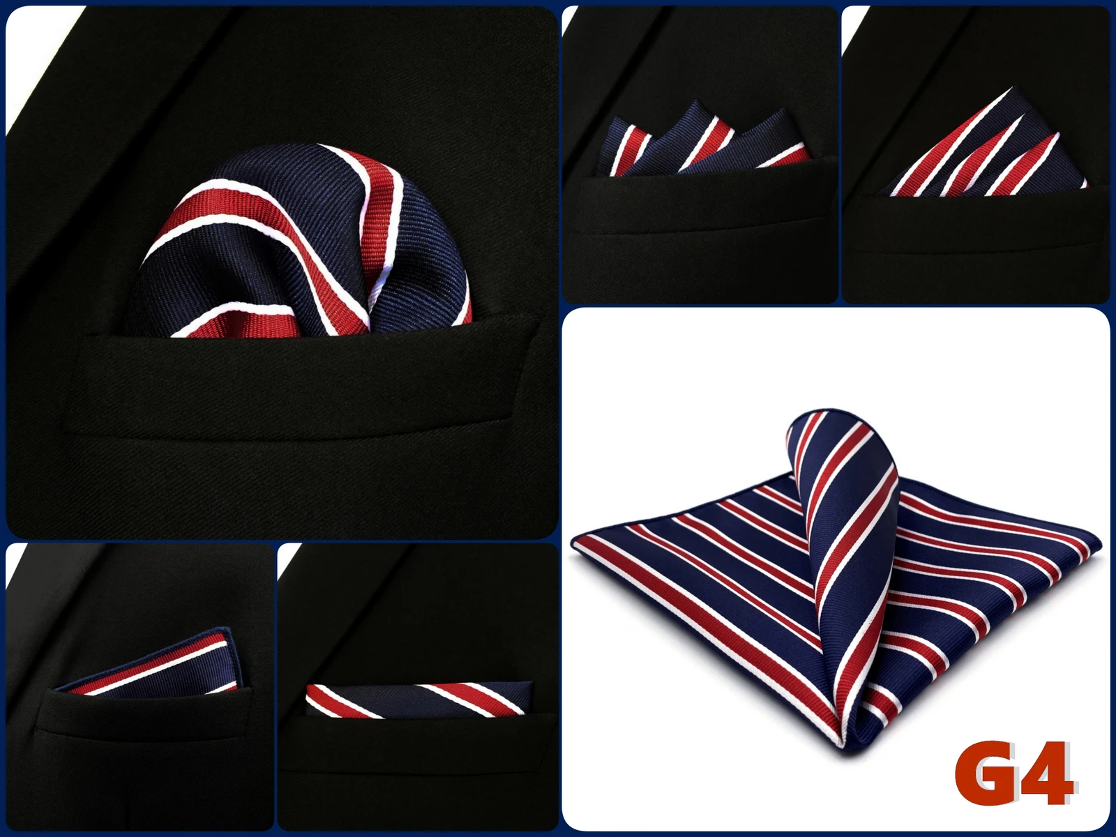 Men Pocket Square Handkerchief Multi Styles Paisley Floral Solid Jacquard Suit Pocket Towel Hanky Business Wedding Accessories