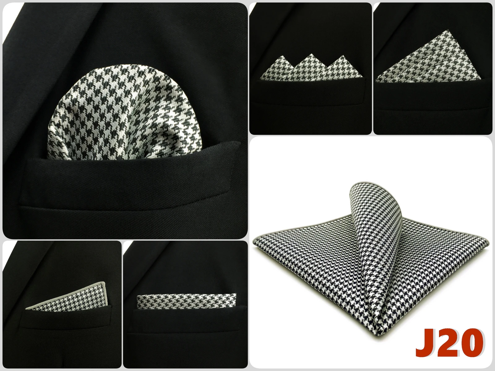 Men Pocket Square Handkerchief Multi Styles Paisley Floral Solid Jacquard Suit Pocket Towel Hanky Business Wedding Accessories