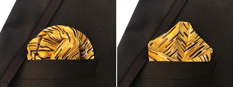 41 Colors 25*25cm Men's Business Suits Pocket Square Handkerchiefs for Wedding Paisley Dot Stripes Hankies Mens Pocket Towel