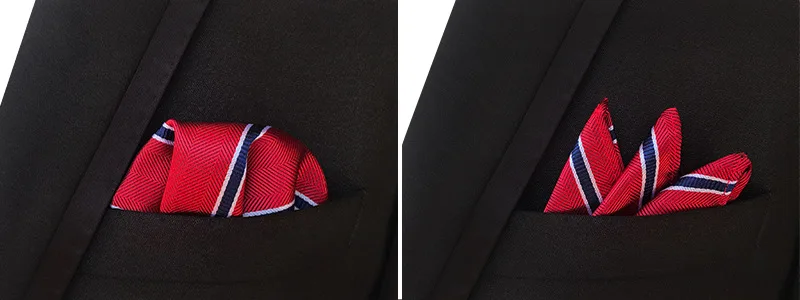 41 Colors 25*25cm Men's Business Suits Pocket Square Handkerchiefs for Wedding Paisley Dot Stripes Hankies Mens Pocket Towel