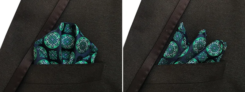41 Colors 25*25cm Men's Business Suits Pocket Square Handkerchiefs for Wedding Floral Plaid Stripes Hankies Mens Pocket Towel
