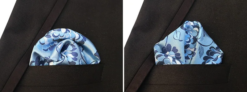 41 Colors 25*25cm Men's Business Suits Pocket Square Handkerchiefs for Wedding Floral Plaid Stripes Hankies Mens Pocket Towel