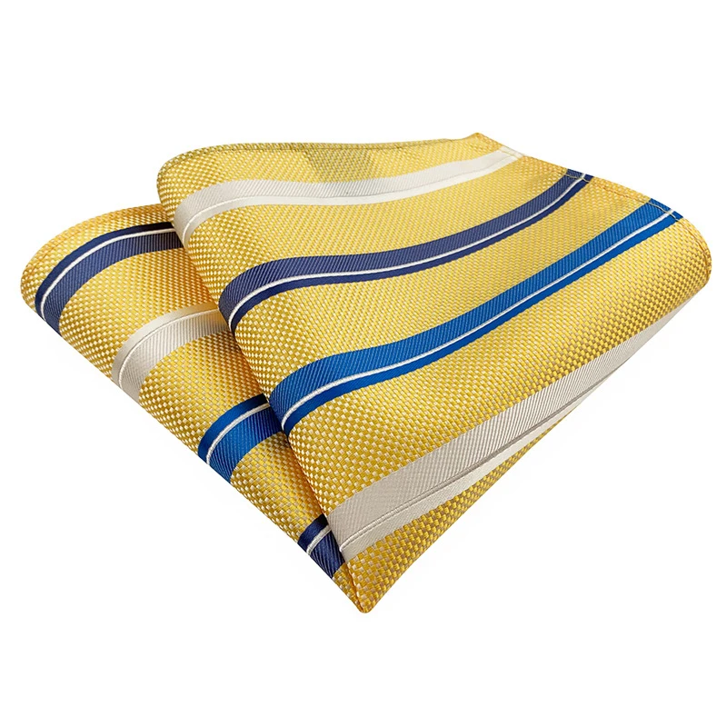 Brand Handkerchief Man Floral Paisley Striped Fit Formal Party Pocket Square Hanky Chest Towel Suit Accessories Men Necktie