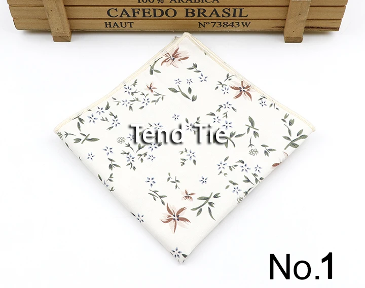 New Pocket Square For Men Women Floral Handkerchief Chest Printed Wedding Party Dress Polly Towels Hanky