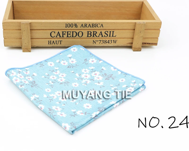 Kids Handkerchief Scarves Vintage Cotton Hankies Men's Pocket Square Children Dog Duck Animal Fruit Handkerchiefs