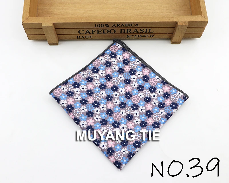 Kids Handkerchief Scarves Vintage Cotton Hankies Men's Pocket Square Children Dog Duck Animal Fruit Handkerchiefs