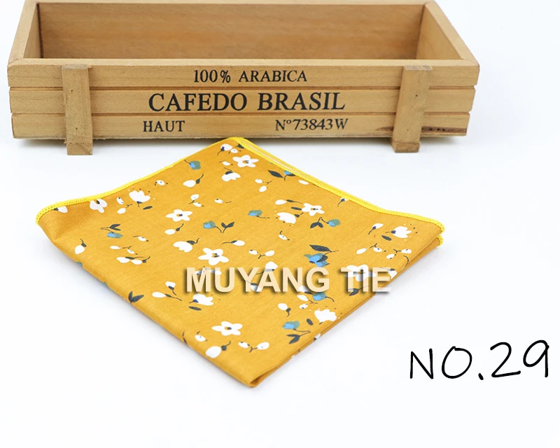 Kids Handkerchief Scarves Vintage Cotton Hankies Men's Pocket Square Children Dog Duck Animal Fruit Handkerchiefs