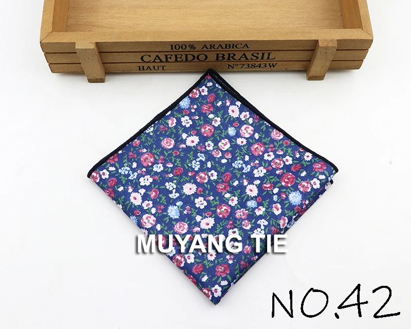 Kids Handkerchief Scarves Vintage Cotton Hankies Men's Pocket Square Children Dog Duck Animal Fruit Handkerchiefs