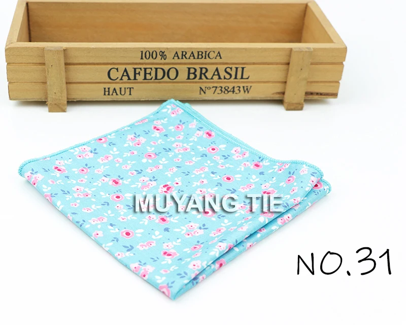 Kids Handkerchief Scarves Vintage Cotton Hankies Men's Pocket Square Children Dog Duck Animal Fruit Handkerchiefs