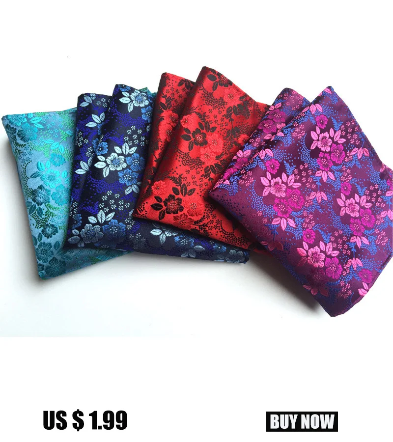 Men's Pre-folded Pocket Square Solid Polka Dots Handkerchiefs 17 Colors Gentleman Formal Wedding Party Business Chest Towel