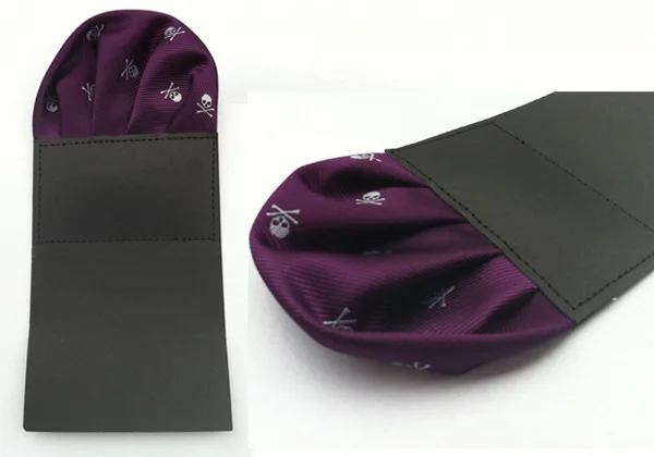 Men's Pre-folded Pocket Square Solid Polka Dots Handkerchiefs 17 Colors Gentleman Formal Wedding Party Business Chest Towel