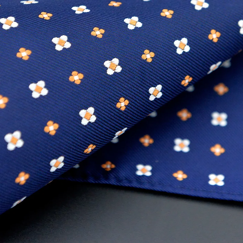 New Jacquard Pocket Square For Men Women Floral Chest Towel Gentlemen Hankies Men's Suit Handkerchief Plaid Pocket Towel Gifts