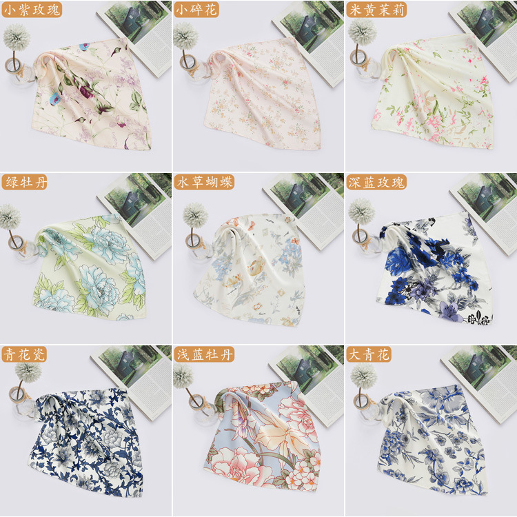 Natural 35cm Pure Silk Mans Pocket Square Handkerchief 100% Mulberry Silk Pocket Towel Hand Hanjin Sudaria