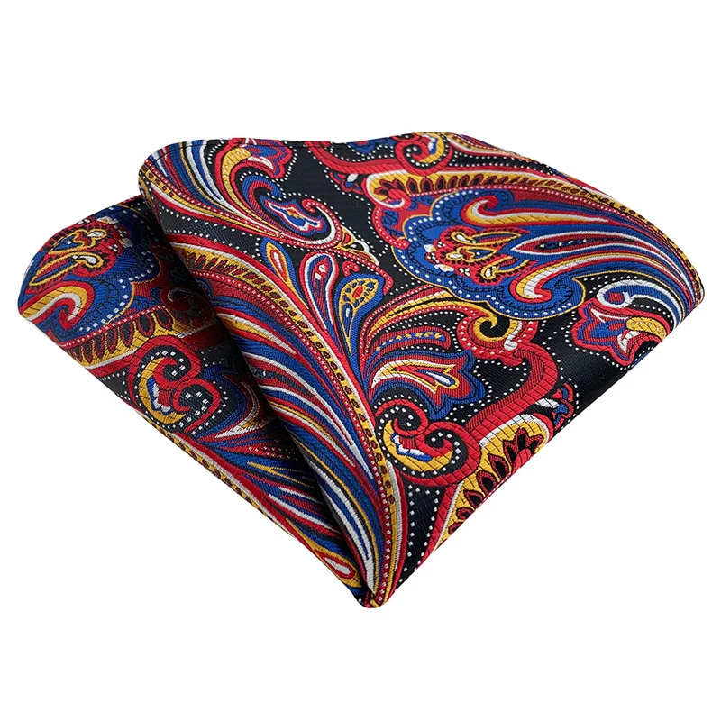 High Quality Brand Handkerchief Suit Accessories Blue Grey Wine Black Solid Color For Men Fit Business Formal Party Holiday
