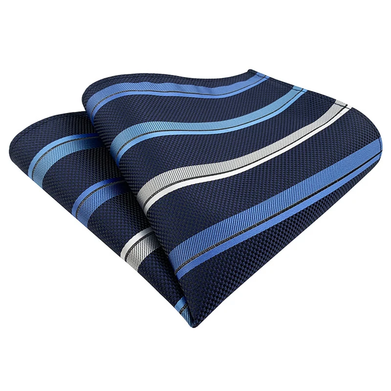 High Quality Brand Handkerchief Suit Accessories Blue Grey Wine Black Solid Color For Men Fit Business Formal Party Holiday