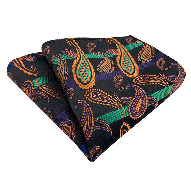 High Quality Brand Handkerchief Suit Accessories Blue Grey Wine Black Solid Color For Men Fit Business Formal Party Holiday