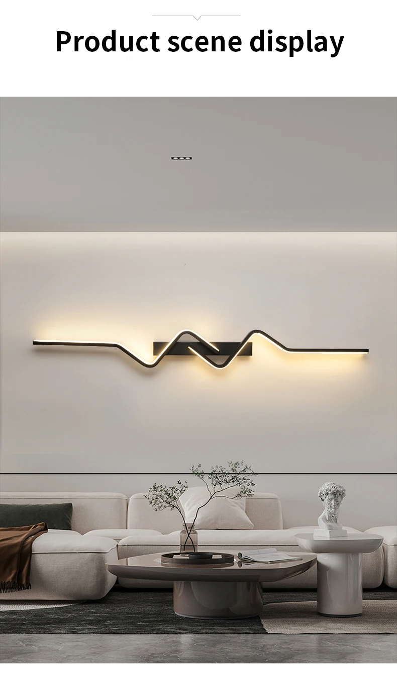 Modern Stairs Wall Light Nordic Living Room Lights For Wall Sconce Ceiling Light Home Decor Lighting Fixtures Long Decor Ghts