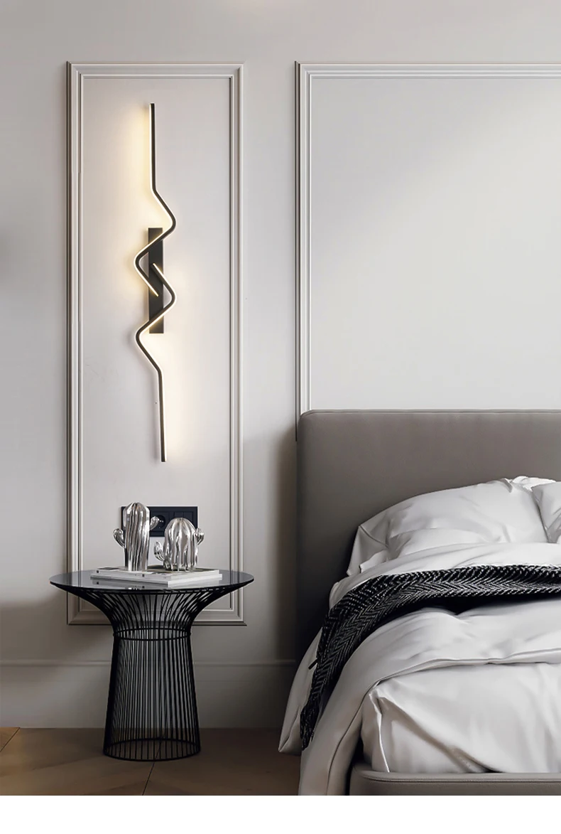 Modern Stairs Wall Light Nordic Living Room Lights For Wall Sconce Ceiling Light Home Decor Lighting Fixtures Long Decor Ghts
