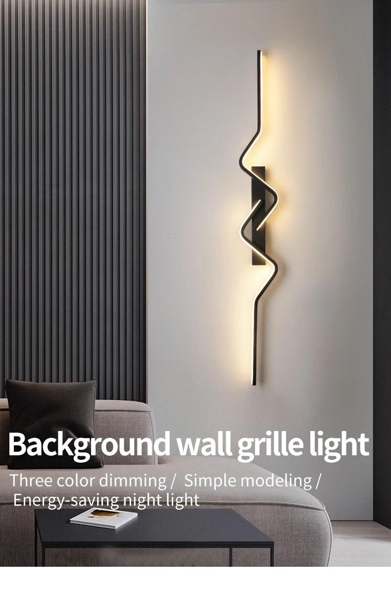 Modern Stairs Wall Light Nordic Living Room Lights For Wall Sconce Ceiling Light Home Decor Lighting Fixtures Long Decor Ghts