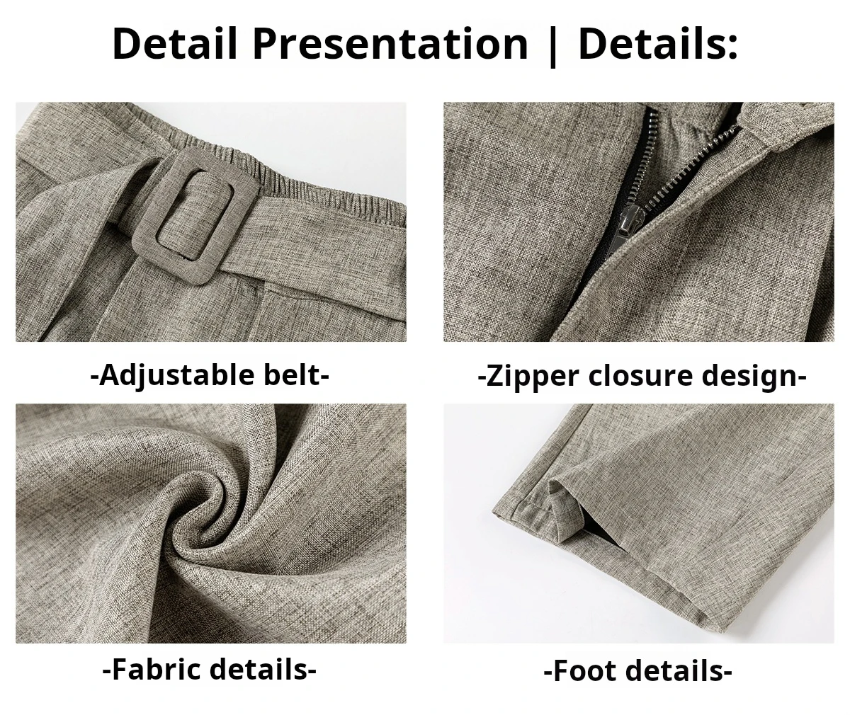 HANGLU 2025 Men's 3D Pleated Trousers J-Cut Drape Wide Leg Old Money Style Belted Formal Casual Slim Fit Pants