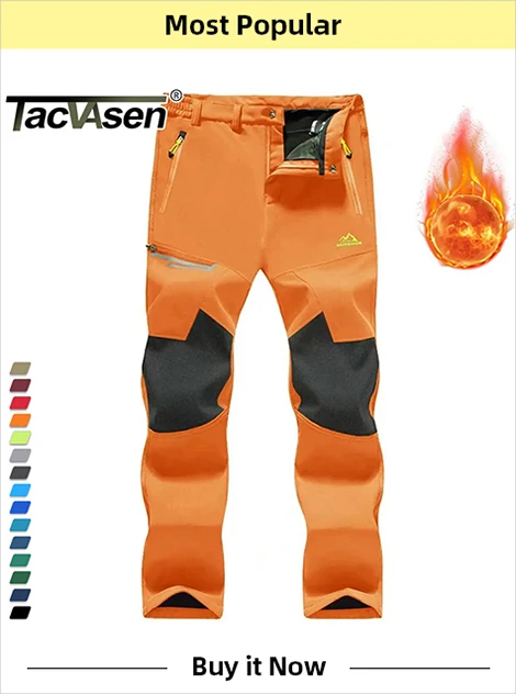 TACVASEN Spring Winter Fleece Jacket With Hoodie Mens Hooded Fleece Jacket Full-Zip Up Outdoor Windproof Hooded Warm Work Coat