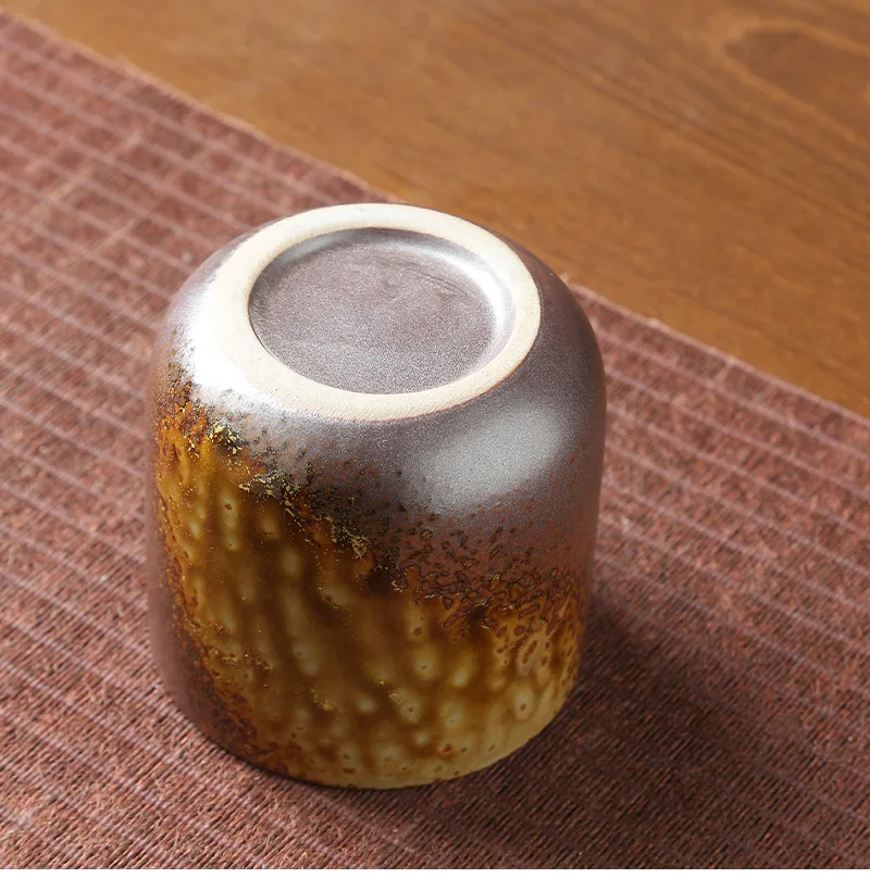 250ML Retro Coffee Mug Japanese-style Ceramics Breakfast Cup Creativity Color Matching Latte Cup Afternoon Tea Drinks Drinkware