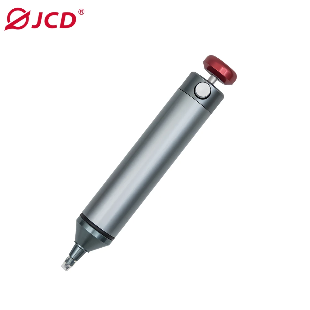 JCD New Aluminum Powerful Desoldering Pump Suction Tin Gun Soldering Sucker Pen Removal Vacuum Solder Iron Welding Repair Tool