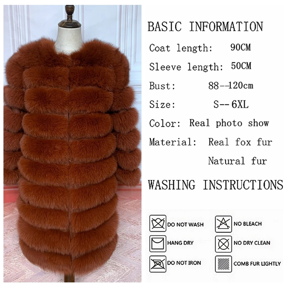 NEW Style 4in1 Real Fur Coats Women Natural Real Fur Jackets Vest Winter Outerwear Women Fox Fur Coat High Quality Fur Clothes