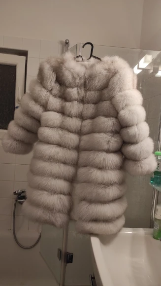 NEW Style 4in1 Real Fur Coats Women Natural Real Fur Jackets Vest Winter Outerwear Women Fox Fur Coat High Quality Fur Clothes