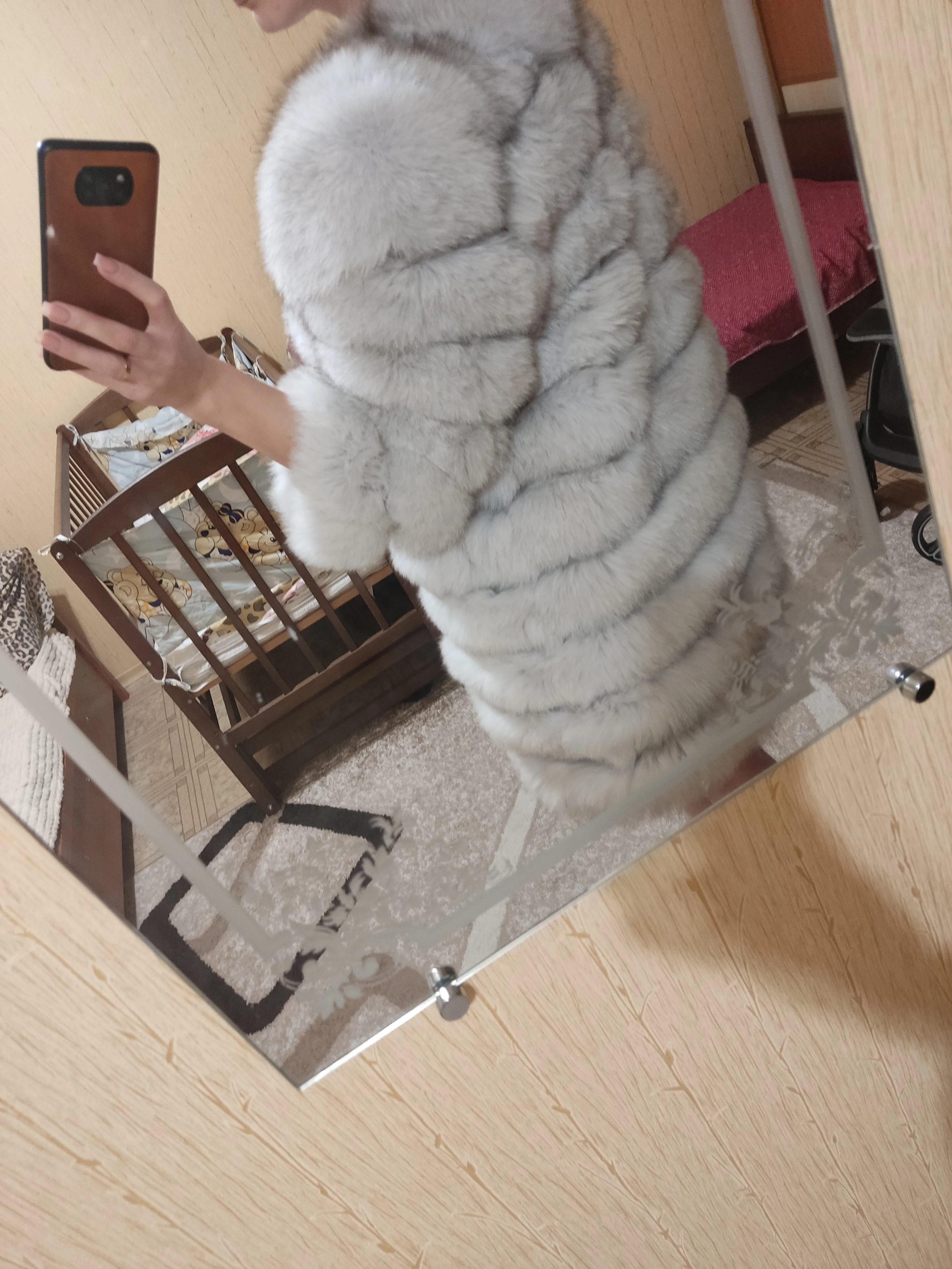 NEW Style 4in1 Real Fur Coats Women Natural Real Fur Jackets Vest Winter Outerwear Women Fox Fur Coat High Quality Fur Clothes