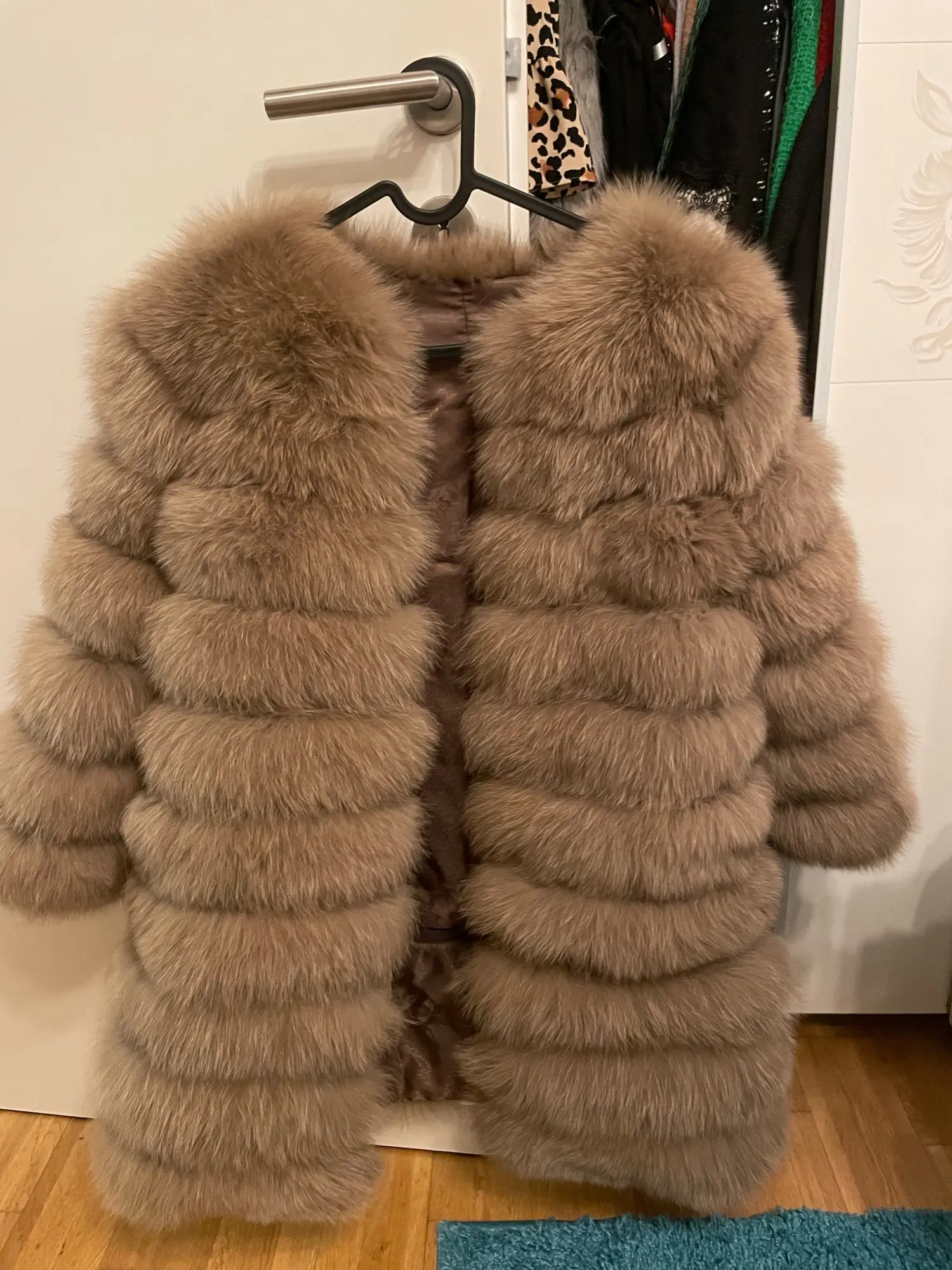 NEW Style 4in1 Real Fur Coats Women Natural Real Fur Jackets Vest Winter Outerwear Women Fox Fur Coat High Quality Fur Clothes