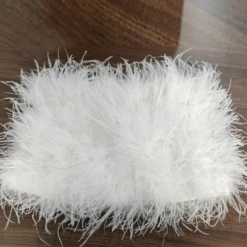 Real Feather Mini Skirt, Elastic Waist Sexy Clothing, Club, Party Dance Party Carnival Short Skirt Can Be Customized in Size