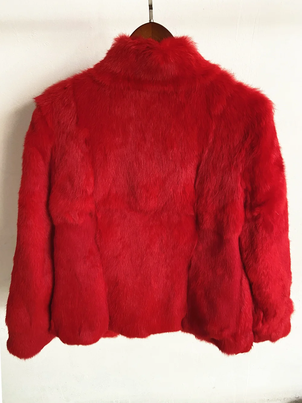 Fancy Rani Natural Rabbit Fur Coat Women Winter Jacket Real Leather And Fur Women's Clothing Female Outerwears With 2024