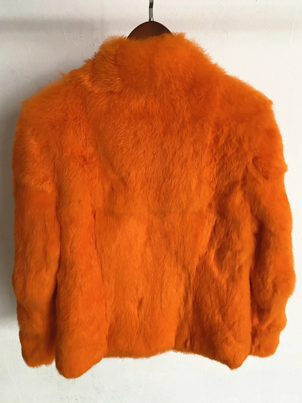 Fancy Rani Natural Rabbit Fur Coat Women Winter Jacket Real Leather And Fur Women's Clothing Female Outerwears With 2024