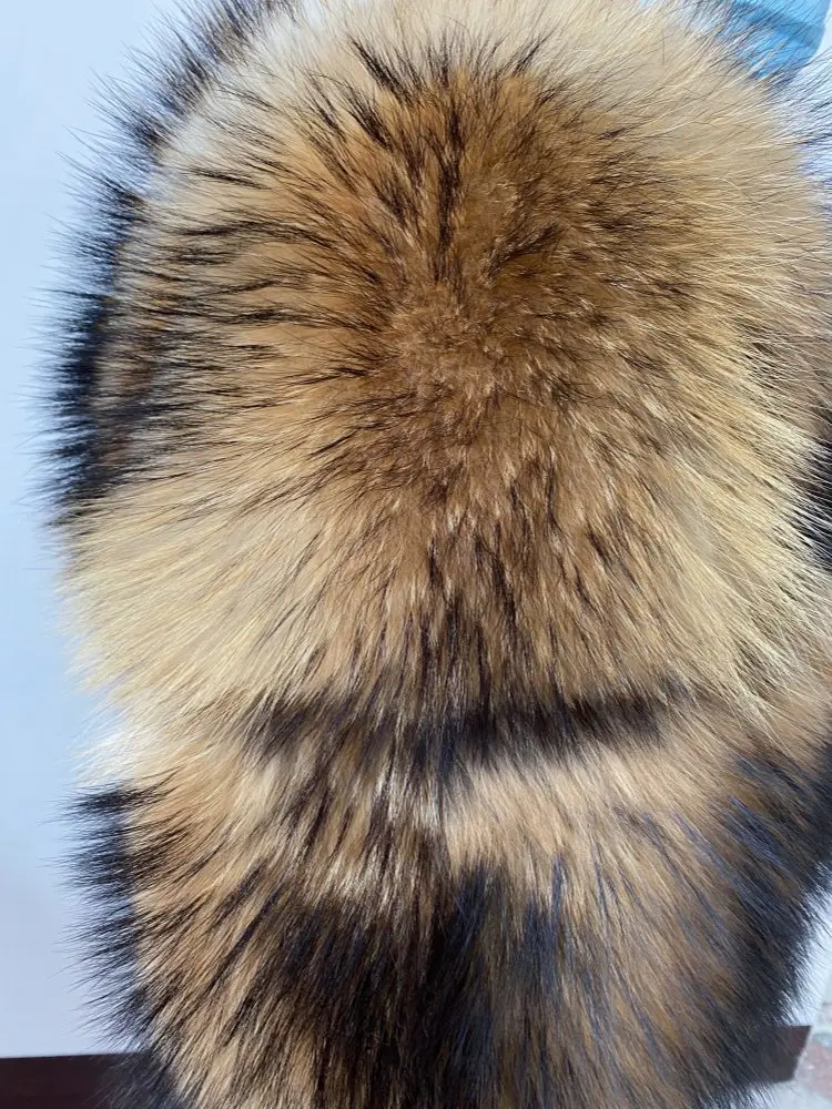 Authentic Raccoon Real Fur Short Coat Shawl Fashion 2026 New Model Elegant Warmth for Women's Outerwear