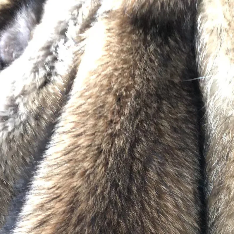Factory Price High Quality Natural Raccoon Fur Skin Wholesale