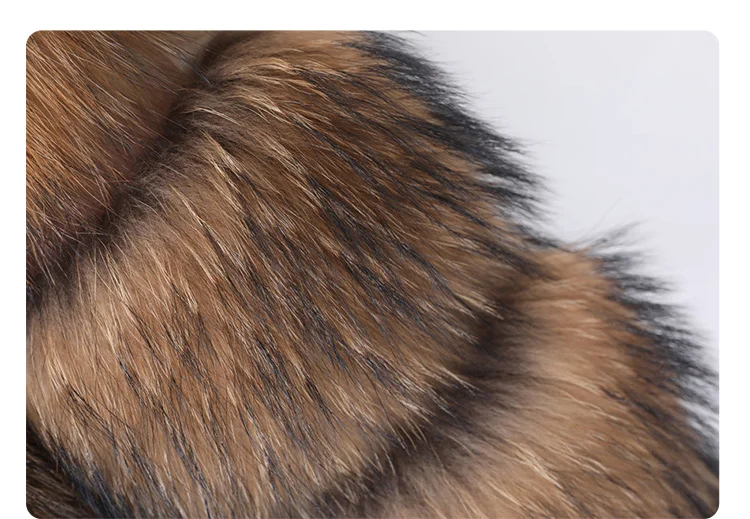 2026 Maomaokong Super Hot Winter Women Luxury Thick Real Raccoon Fur Coat Natural Fox Fur Jacket Plus Size Jackets Female Vest