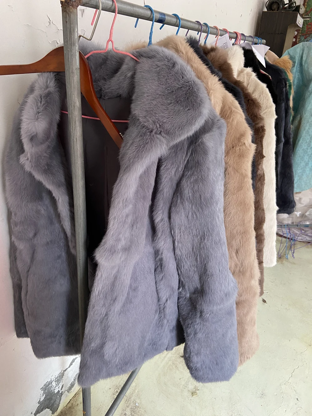 Fancy Rani Natural Fur Coat Women Winter Jacket Real Leather And Fur Bolero Women's Clothing Female Outerwears With 2024 Black