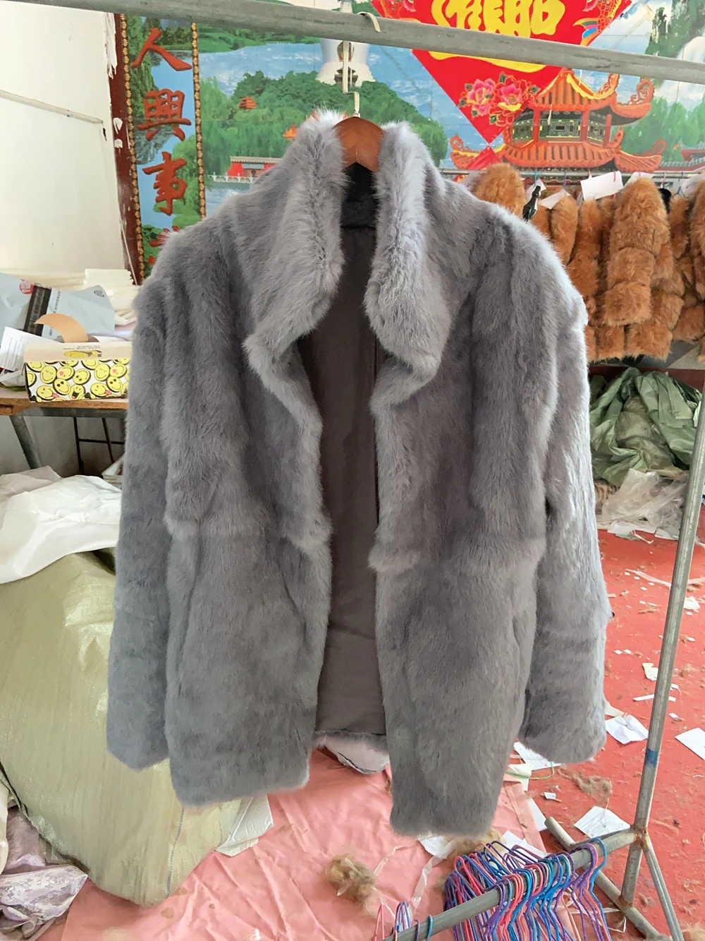 Fancy Rani Natural Fur Coat Women Winter Jacket Real Leather And Fur Bolero Women's Clothing Female Outerwears With 2024 Black