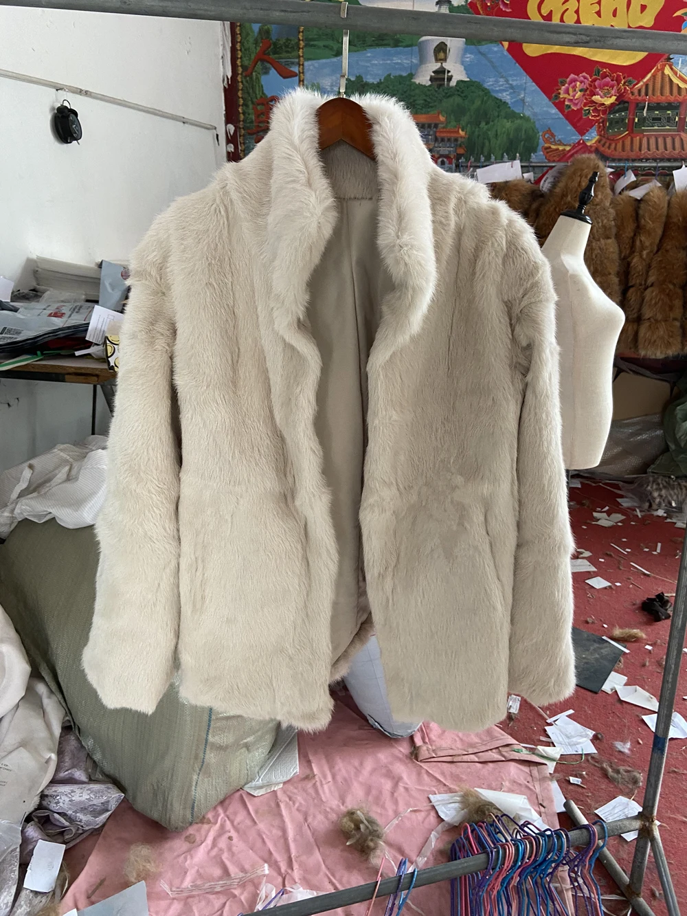 Fancy Rani Natural Fur Coat Women Winter Jacket Real Leather And Fur Bolero Women's Clothing Female Outerwears With 2024 Black