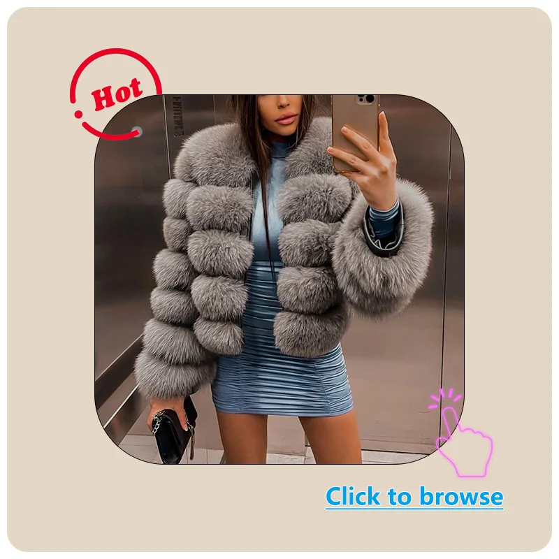 MAOMAOKONG Winter Women's Winter Real Fox Fur Black Parka Jacket Slim Fit With Big Natural Raccoon Placket Fur Collar Short Coat