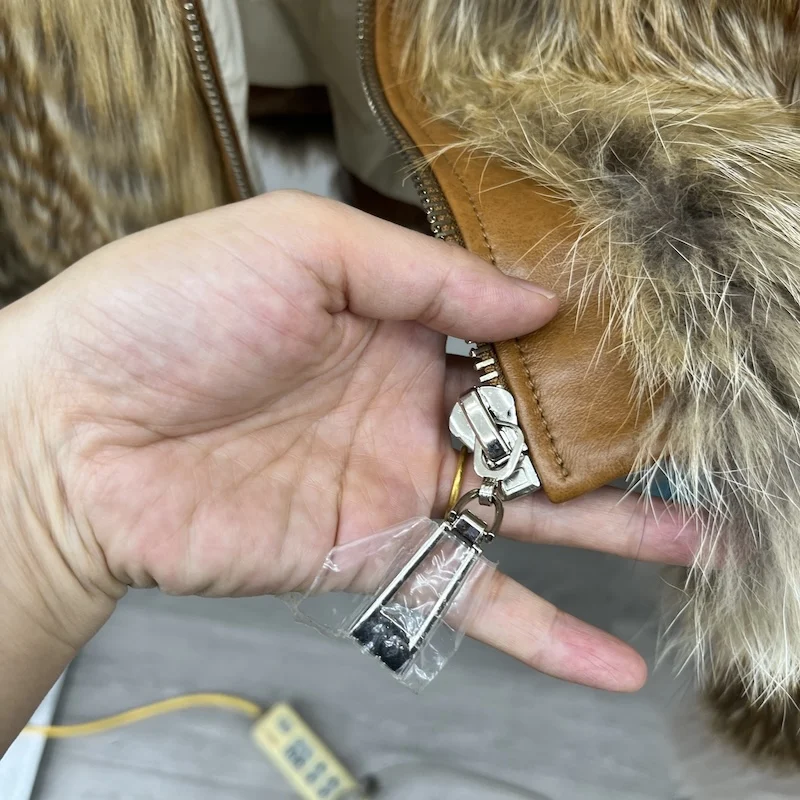 Winter Women Natural Real Red Fox Fur Strip Sewed Toghter With Genuine Leather Down Jackets Female Luxury Thick Warm Outerwear