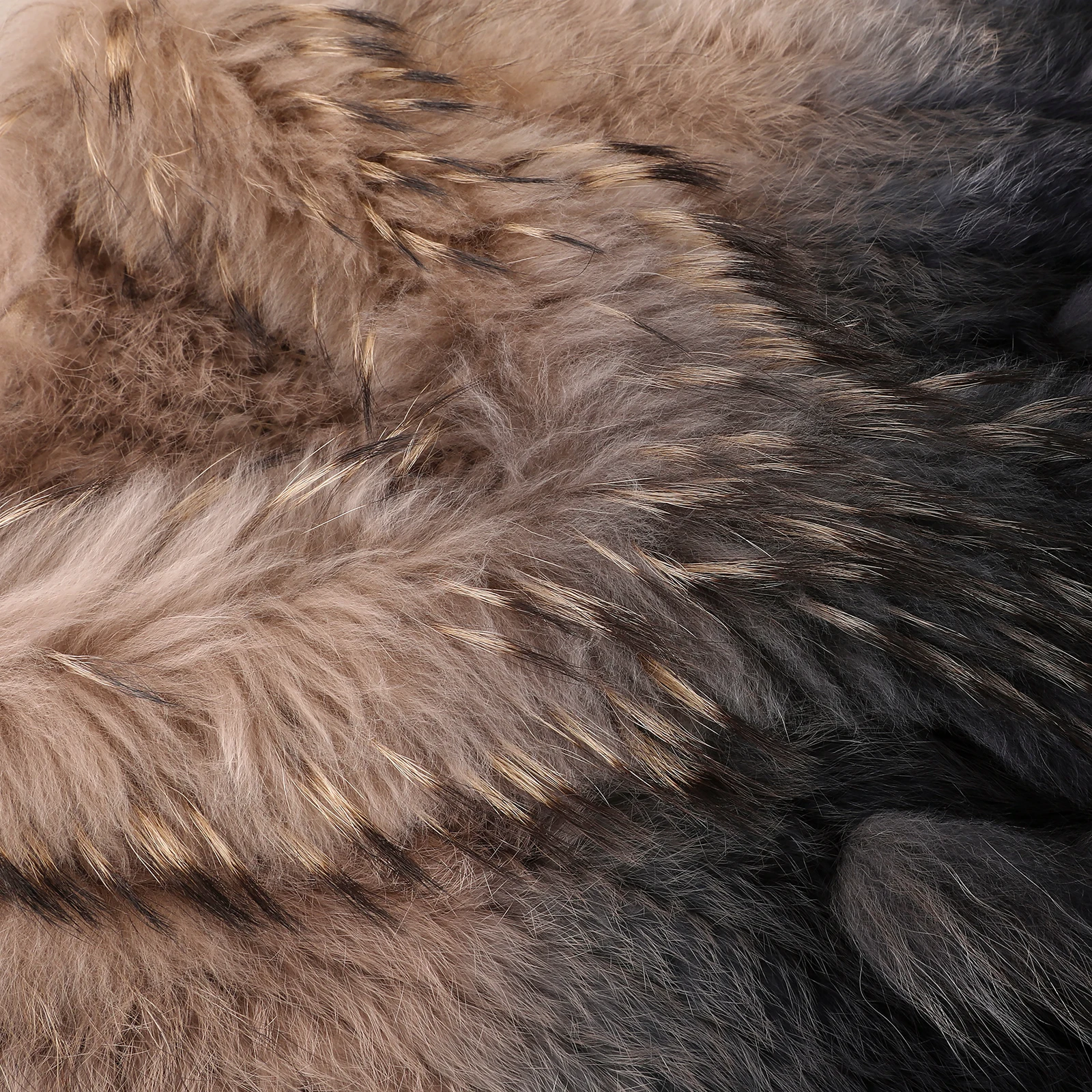 Luxury Women's Genuine Premium Long Hair Rabbit Fur Knit Vest Raccoon Fur Trim Gilet Lady Sleeveless Waistcoat Real Fur Jacket