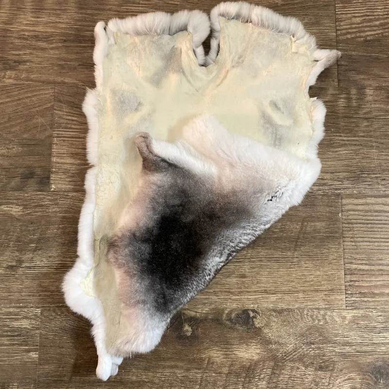 Hot Sale Natural Factory Direct Sale Genuine Chinchilla Skin Rex Rabbit Fur