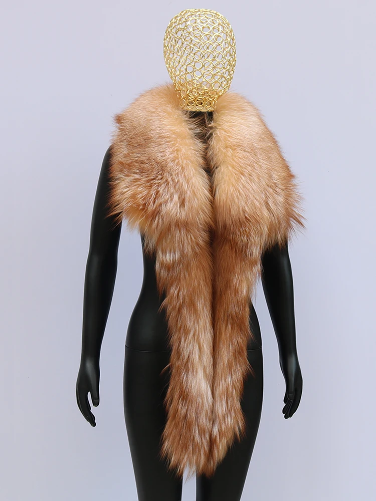 Fashion Outerwear Luxury 20234Winter Women Coat White Duck Down Jacket Super Large Real Silver Fox Fur Hooded Collar with Knit S