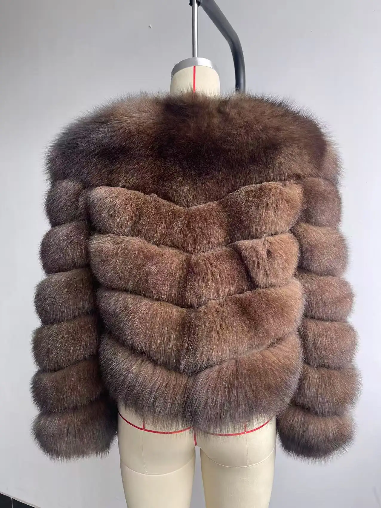 OFTBUY Natural Fox Fur Jacket 2025 Winter Clothing Women Fashion Warm Short Real Fox Fur Coat Female Luxruy Fur Clothes Lady