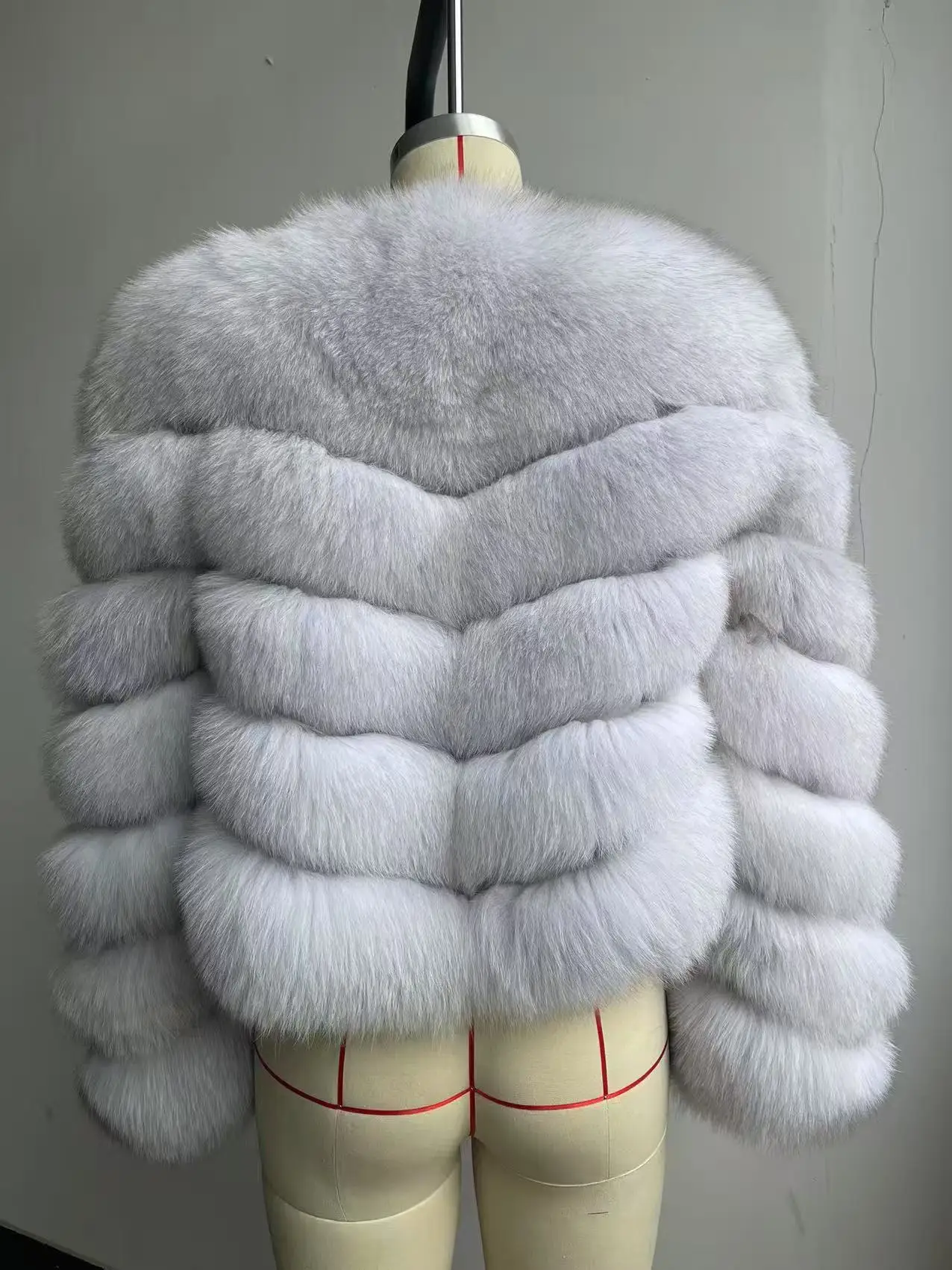 OFTBUY Natural Fox Fur Jacket 2025 Winter Clothing Women Fashion Warm Short Real Fox Fur Coat Female Luxruy Fur Clothes Lady