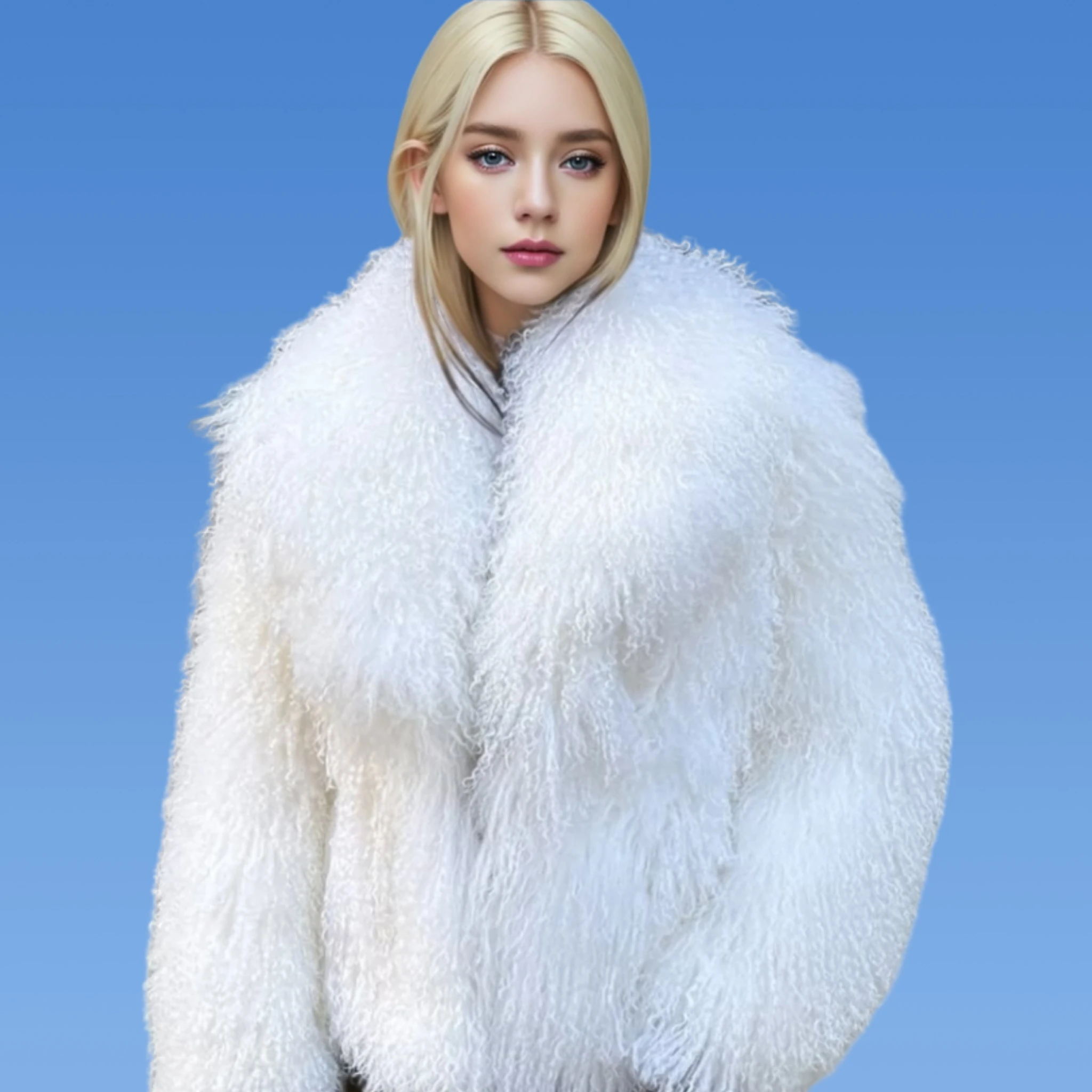Women's Genuine Mongolia Sheep Fur Jacket Warm Autumn Winter Coat Real Fashion Ladies Real Fur Clothing