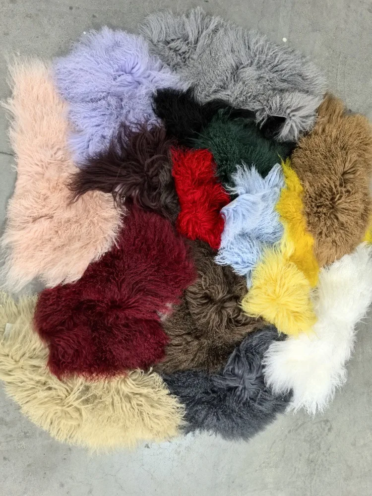 Women's Genuine Mongolia Sheep Fur Jacket Warm Autumn Winter Coat Real Fashion Ladies Real Fur Clothing
